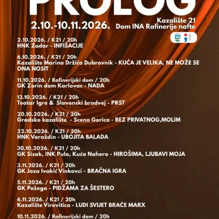 Pročitajte više o članku USKORO POČINJE 19. IZDANJE FESTIVALA REGIONALNIH KAZALIŠTA PROLOG