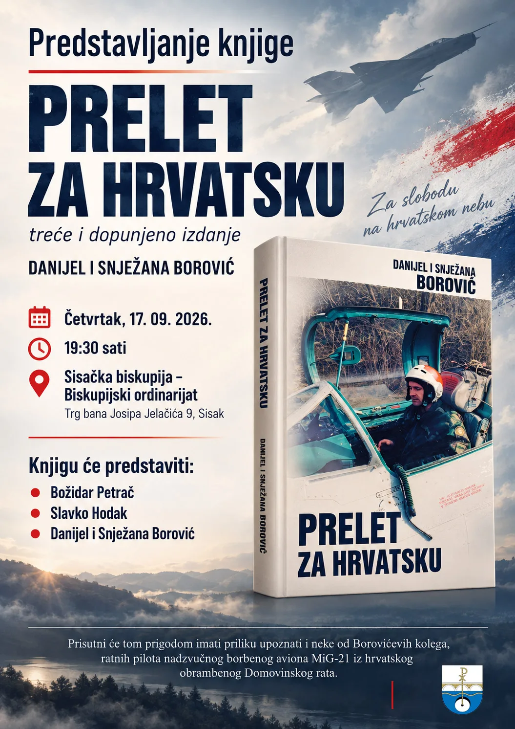 Trenutno pregledavate Predstavljanje dopunjenog izdanja knjige „Prelet za Hrvatsku“