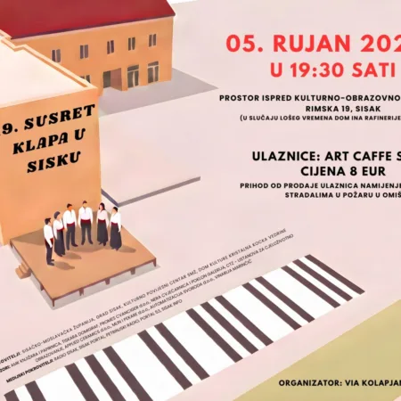 Pročitajte više o članku Ove subote je 19. susret klapa u Sisku