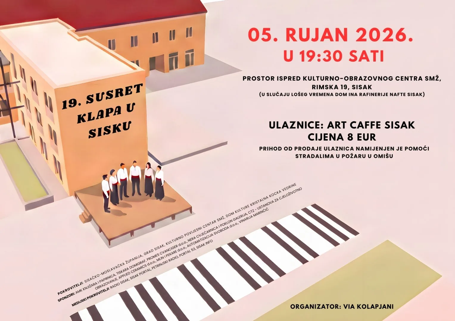 Trenutno pregledavate Ove subote je 19. susret klapa u Sisku