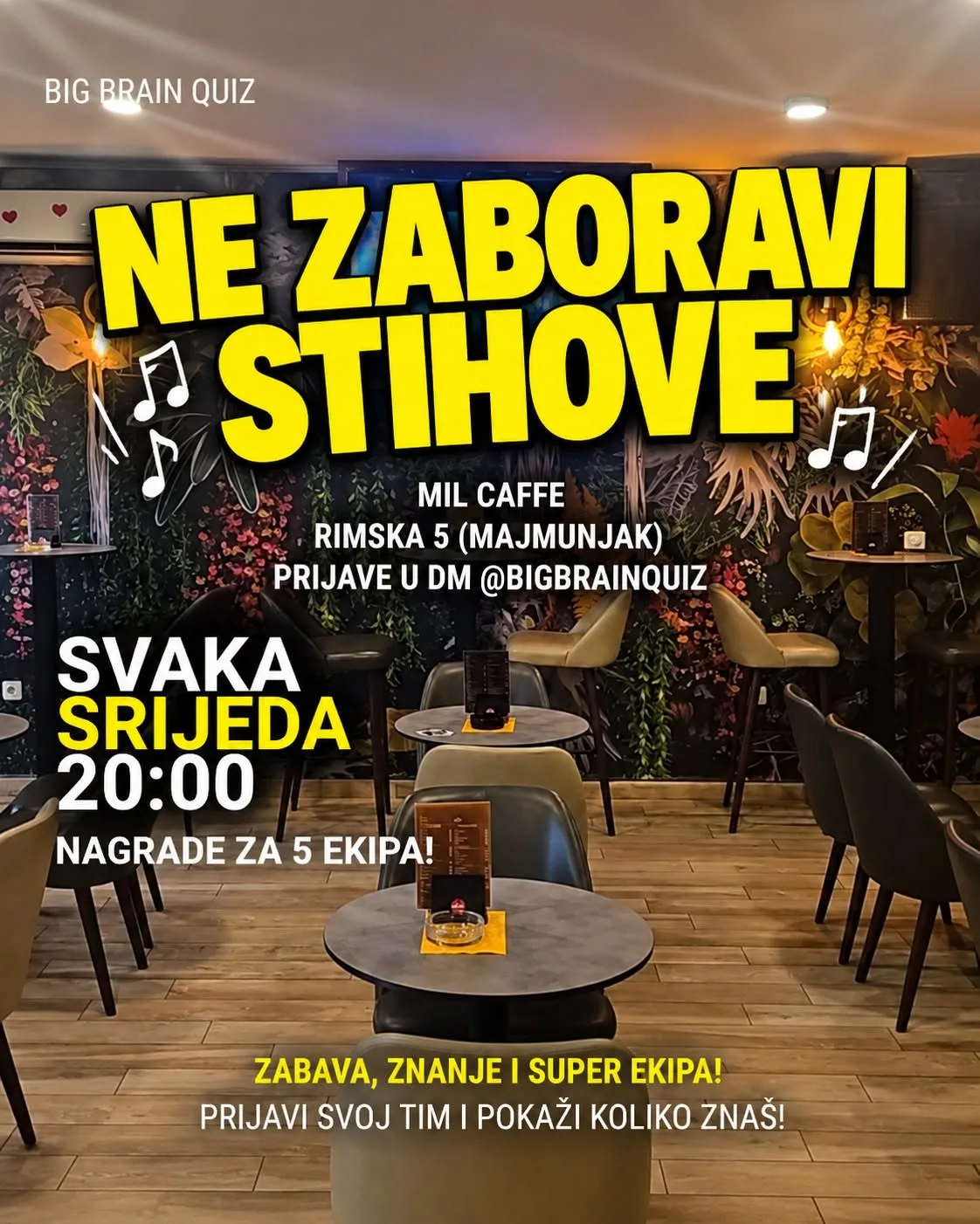 Trenutno pregledavate BIG BRAIN KVIZ – 28.10.2026.