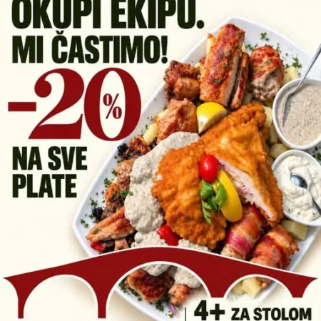 Pročitajte više o članku Posebna ponuda u listopadu  – restoran Kod Starog mosta